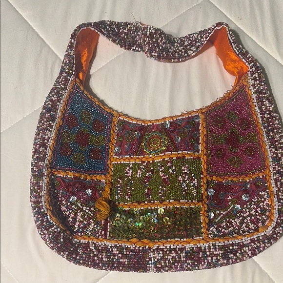 Colorful Beaded Women's Bag - Picture 2 of 4